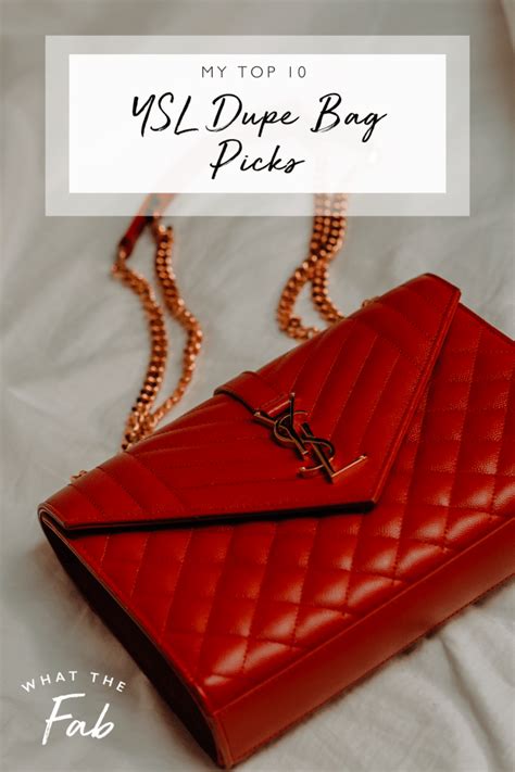 ysl suede clutch replica|ysl dupe bag.